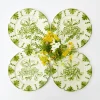 Discount Mrs. Alice Seville Green Gardenia Starter Plates (Set Of 4)