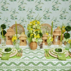 Outlet Mrs. Alice Seville Green Gardenia Starter Plate
