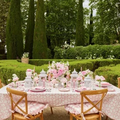 Sale Mrs. Alice Seville Pink Gardenia Dinner Plate (Set Of 4)
