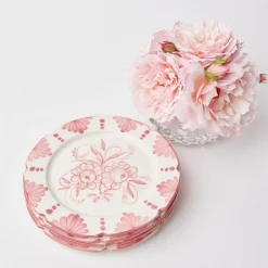Online Mrs. Alice Seville Pink Gardenia Dinner Plate