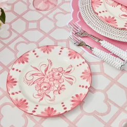 Outlet Mrs. Alice Seville Pink Gardenia Starter Plate
