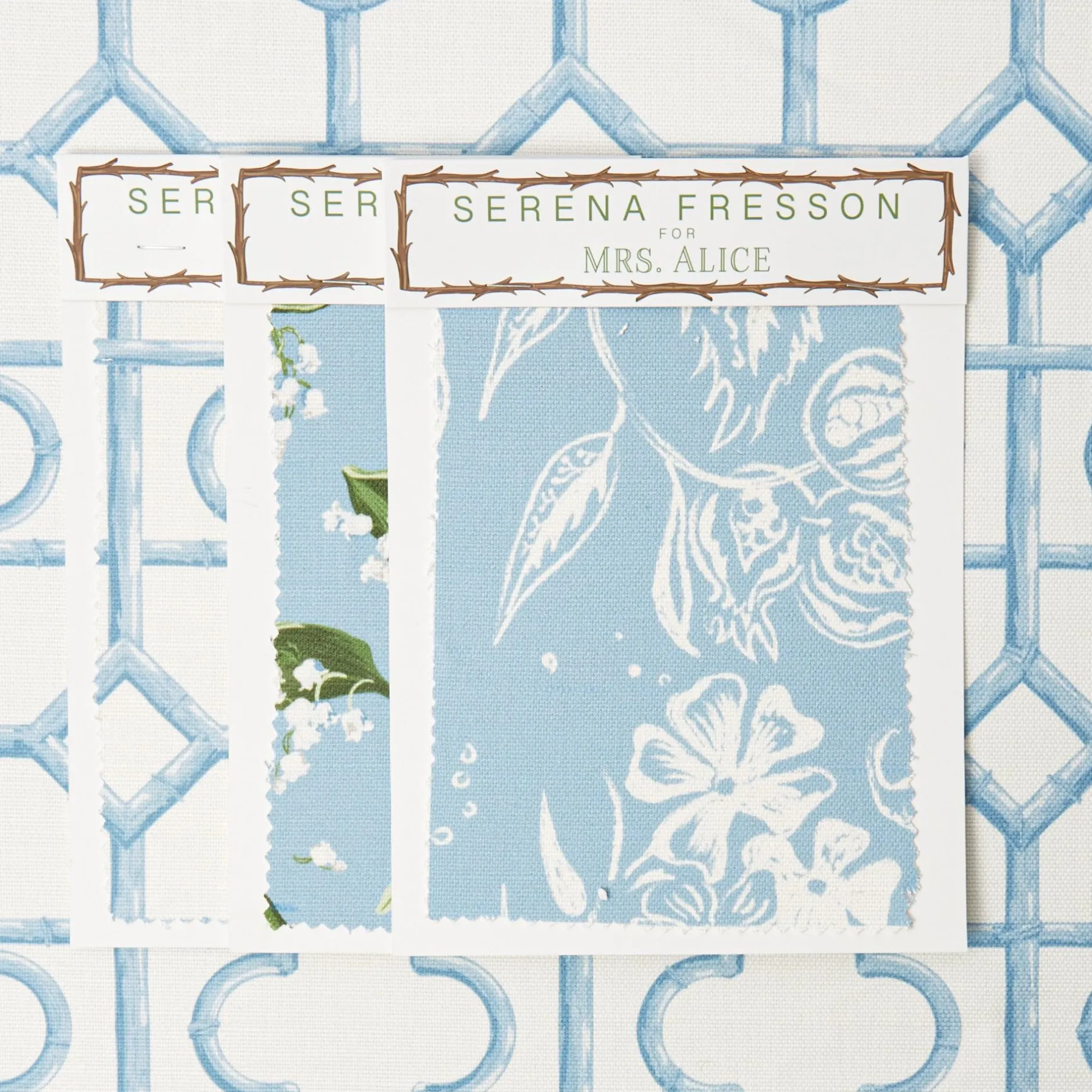 Sale Mrs. Alice Shaded Bamboo Fabric