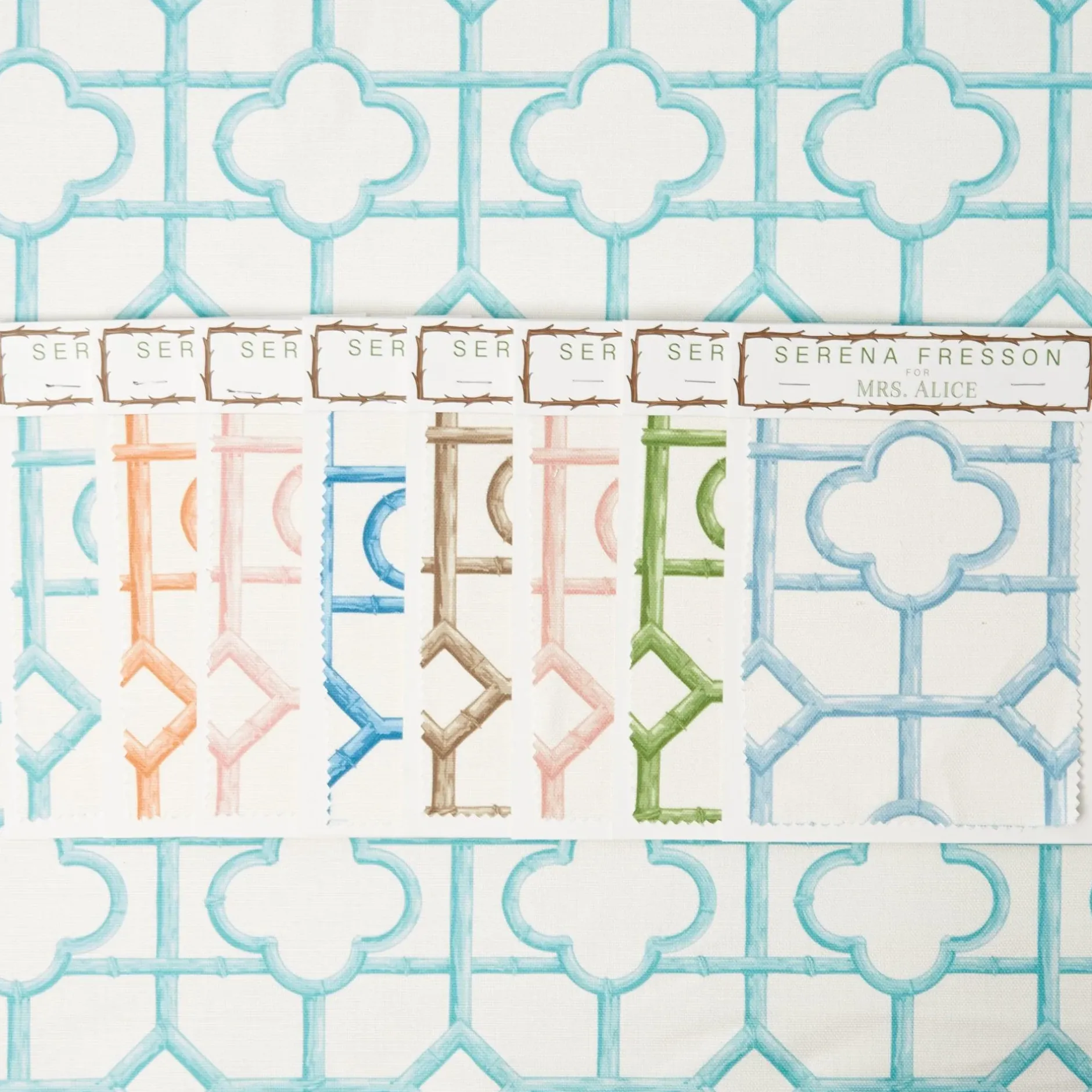Discount Mrs. Alice Shaded Bamboo Fabric