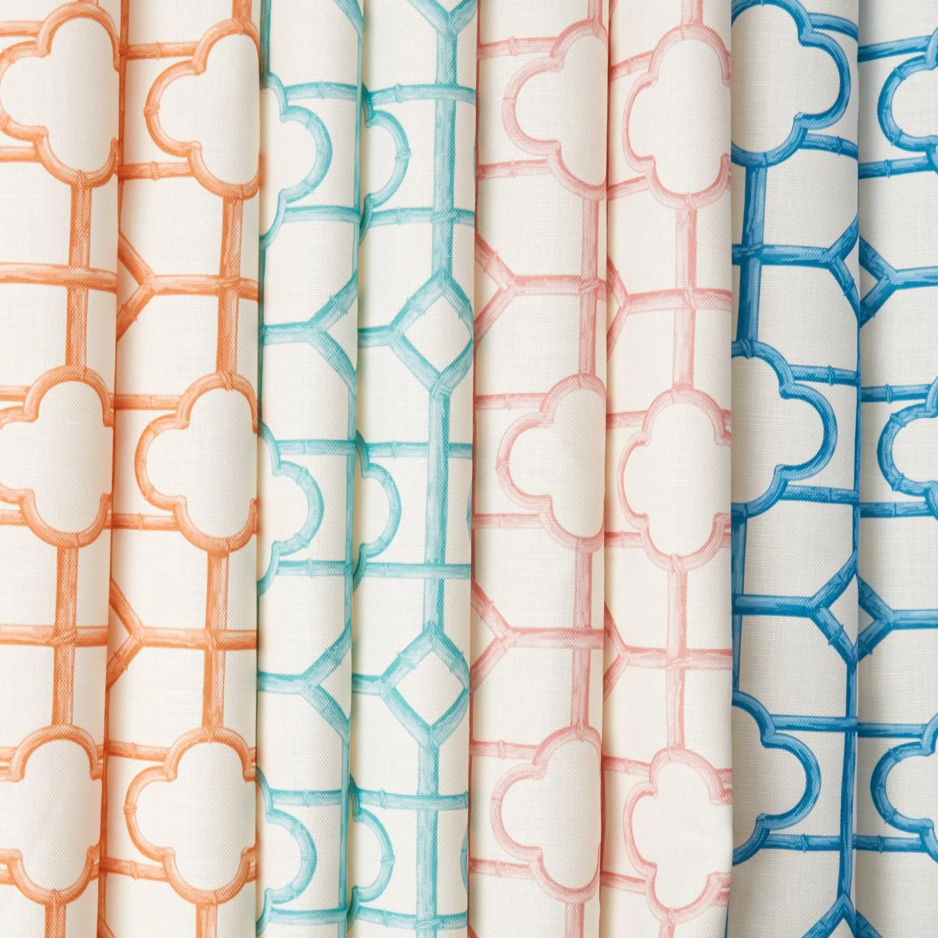 Hot Mrs. Alice Shaded Bamboo Fabric