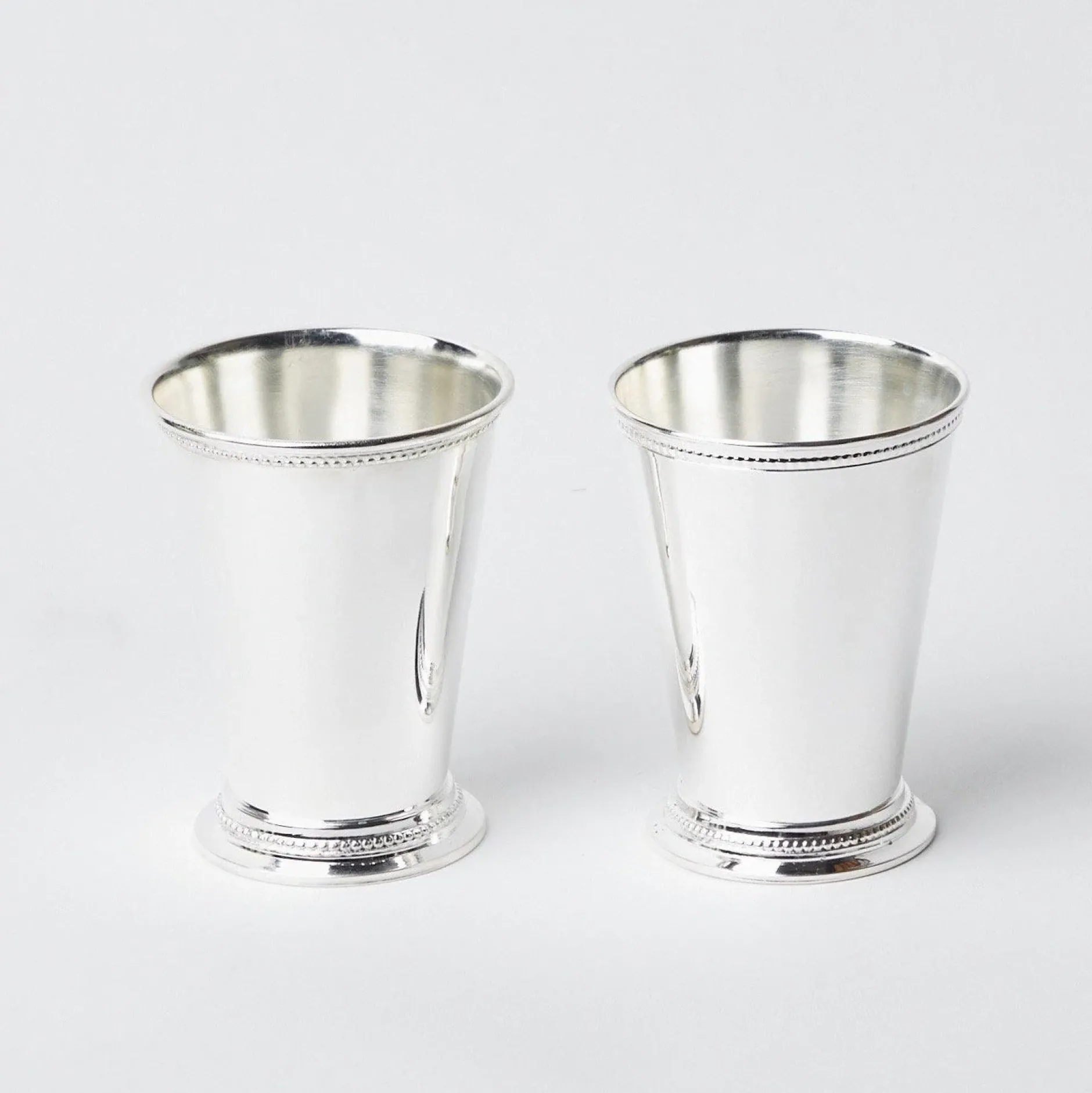 Clearance Mrs. Alice Silver Mint Julep Cups (Pair)