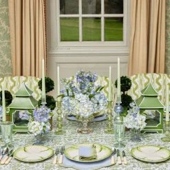 Outlet Mrs. Alice Small Blue Fluted Vase (Set Of 3)