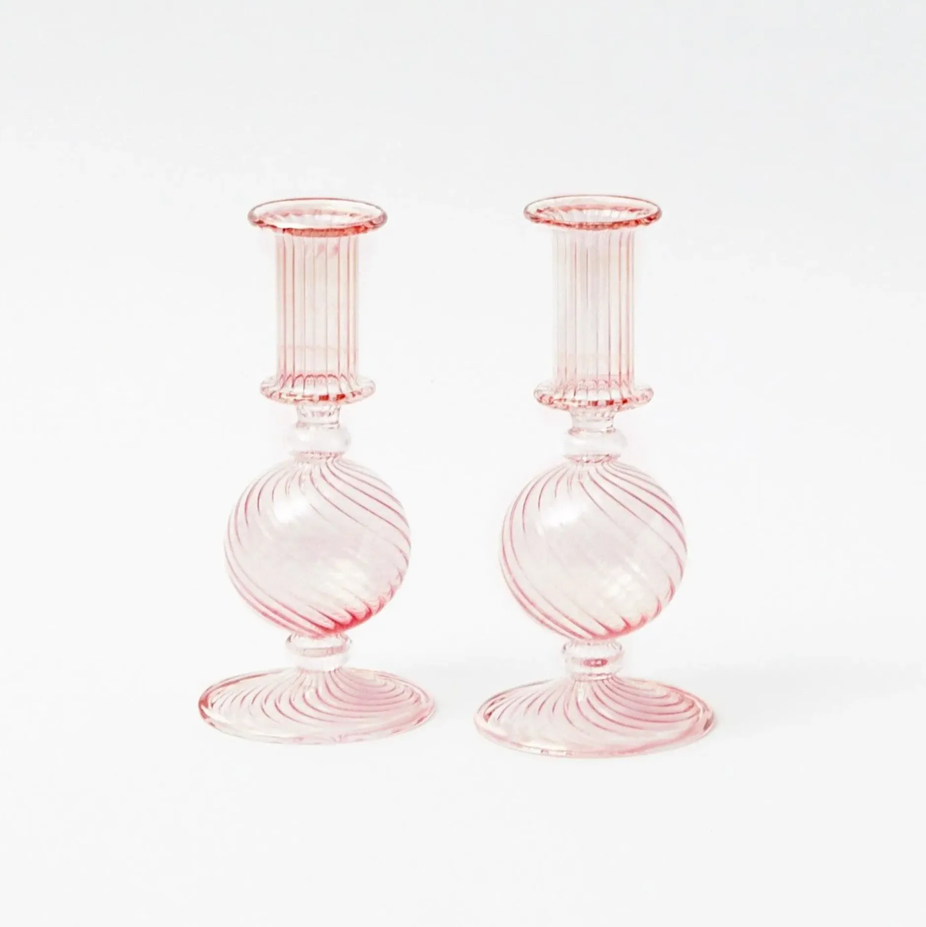 Outlet Mrs. Alice Small Camille Peony Candle Holder (Pair)