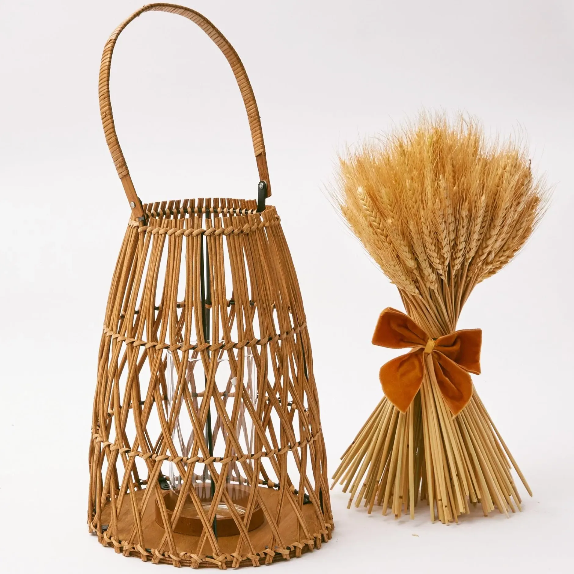 Best Mrs. Alice Small Rattan Lantern