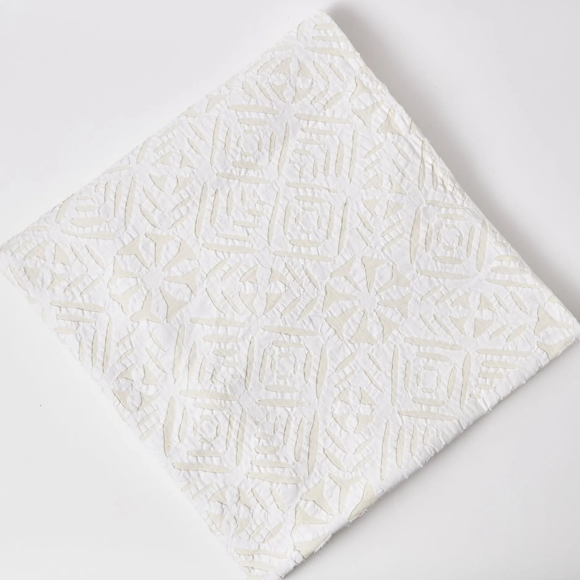 Hot Mrs. Alice Snowflake Applique Tablecloth