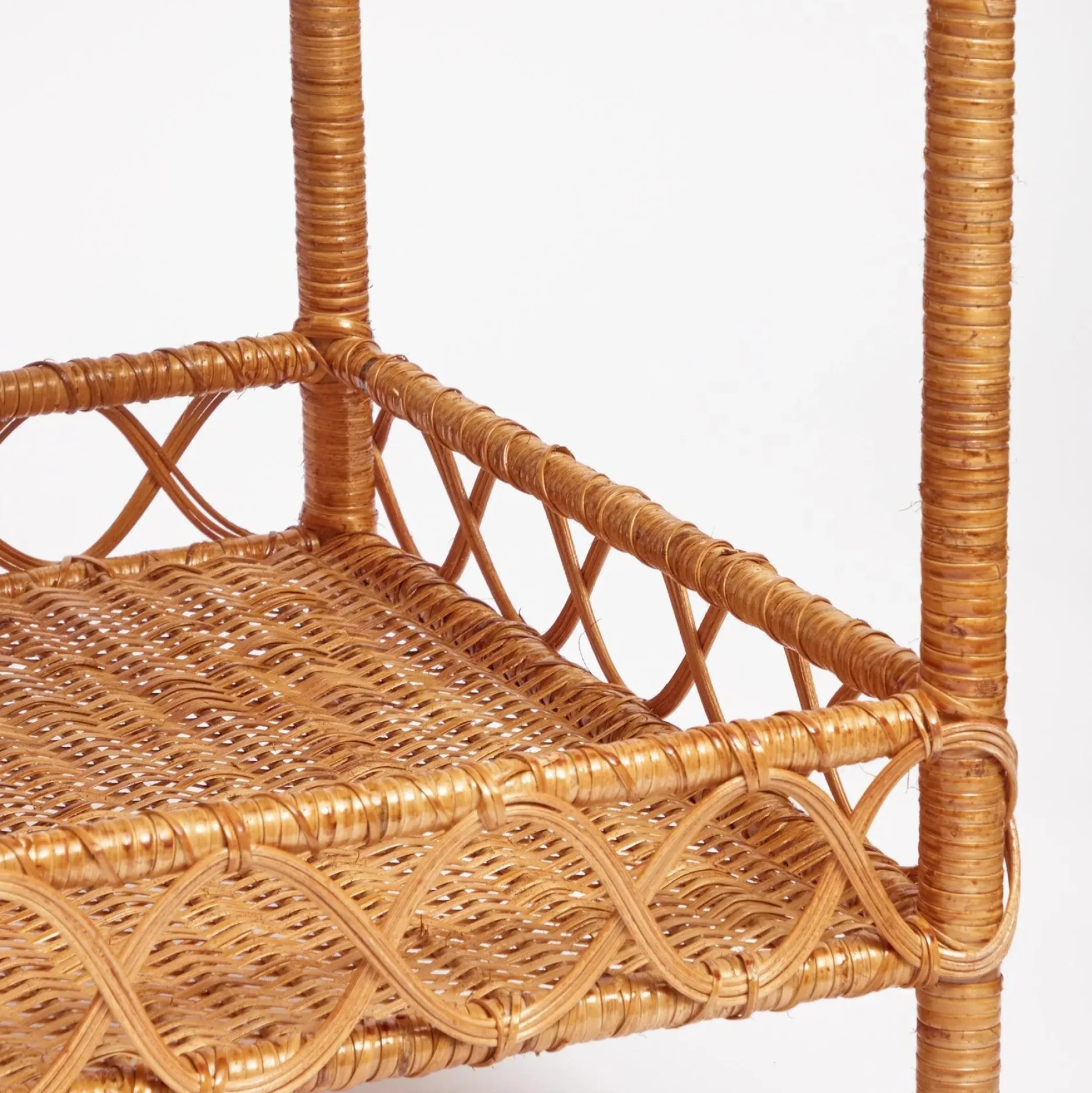 Sale Mrs. Alice Sophia Rattan Side Table