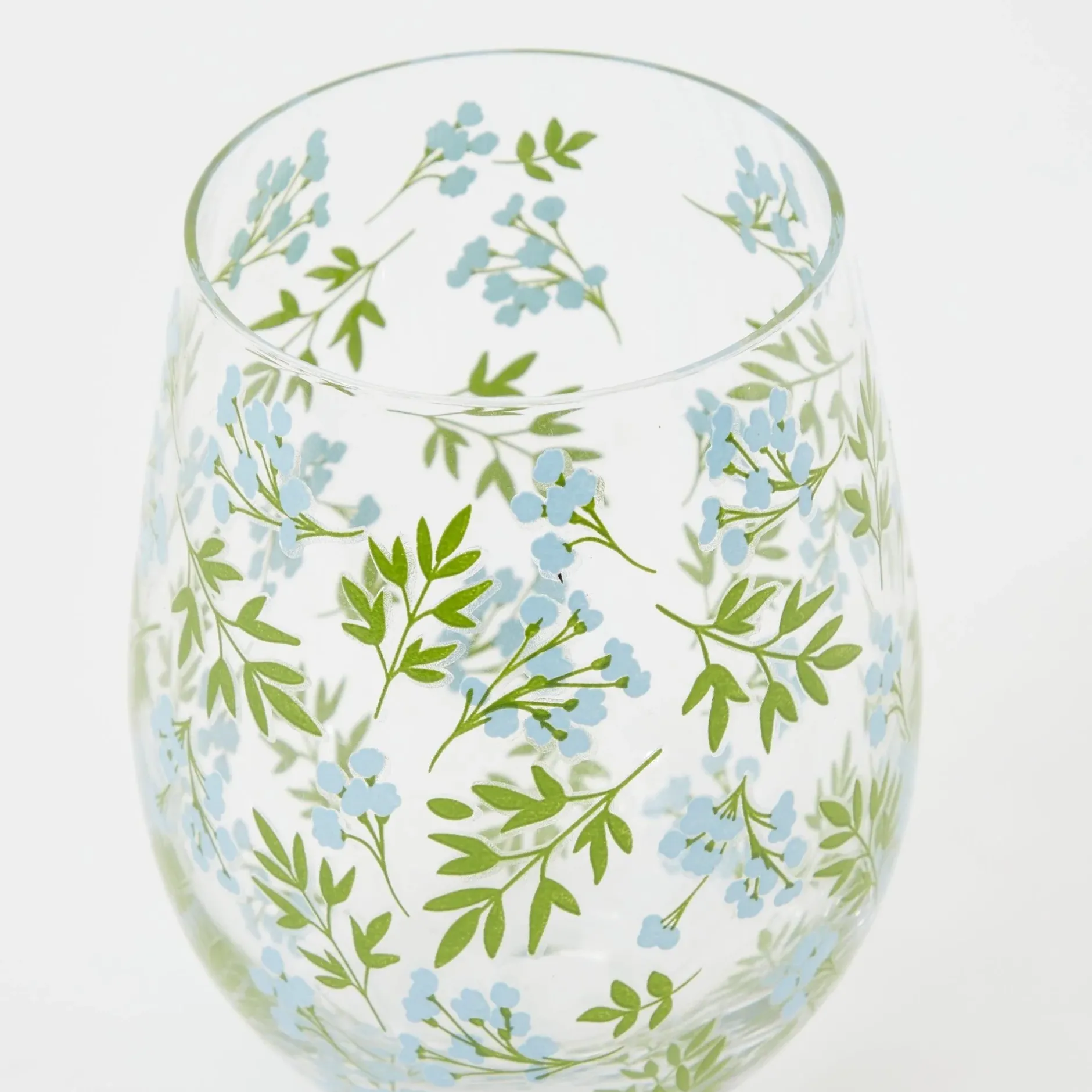 Outlet Mrs. Alice Spring Floral Glasses (Set Of 4)