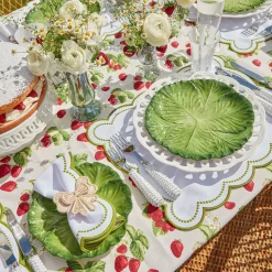 Mrs. Alice Strawberry Tablecloth