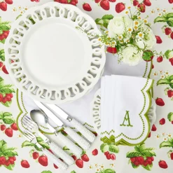 Mrs. Alice Strawberry Tablecloth