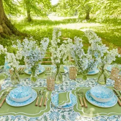 Outlet Mrs. Alice Sylvie Green Embroidered Placemats (Set Of 4)