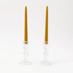Outlet Mrs. Alice Tall Lace Edge Candle Holders (Pair)