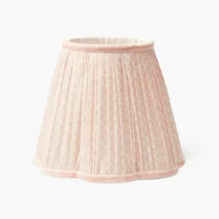 Best Mrs. Alice Tall Rechargeable Lamp With Pink Lotus Lampshade