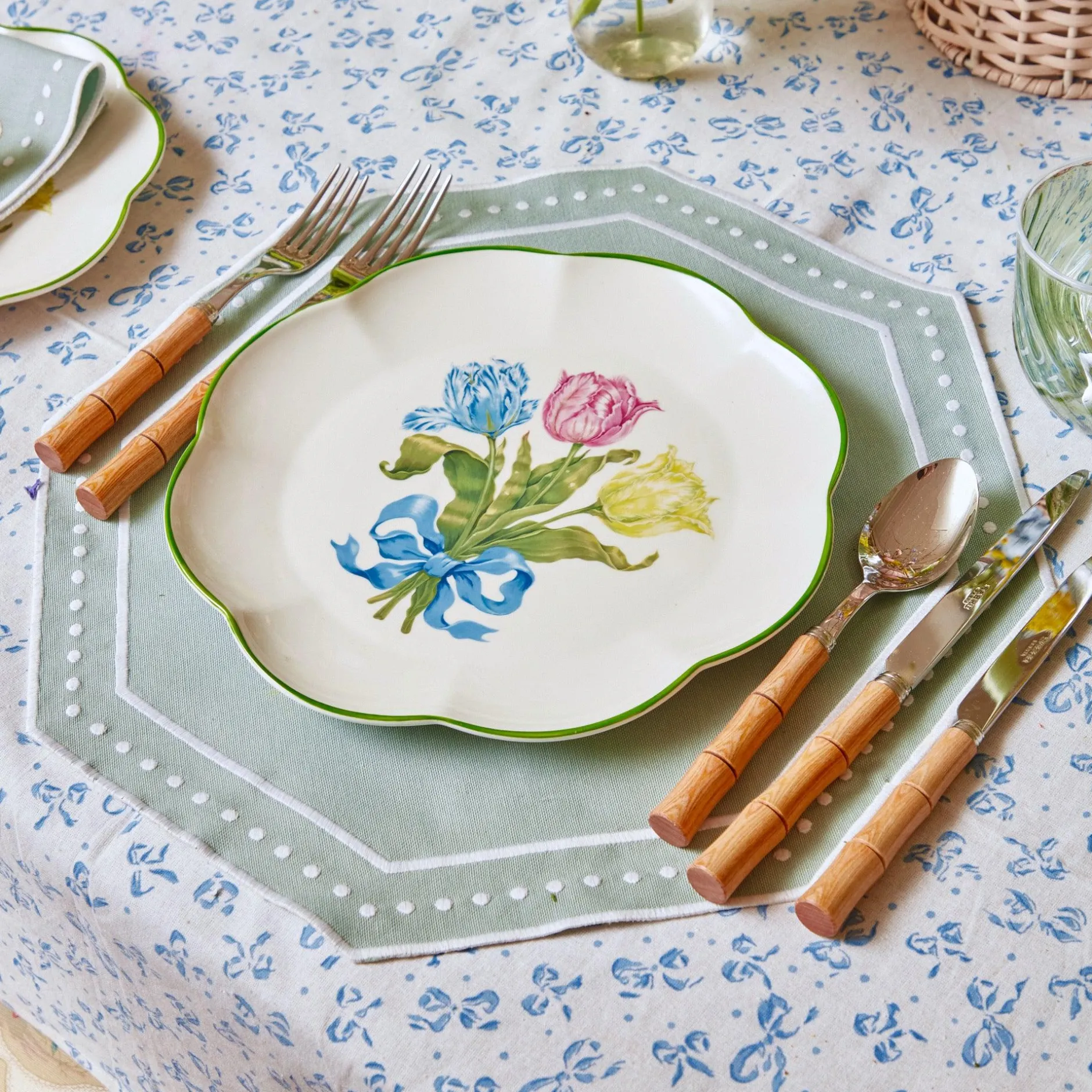 Online Mrs. Alice Tulip Dinner Plate (Set Of 4)