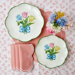 Mrs. Alice Tulip Starter Plate (Set Of 4)