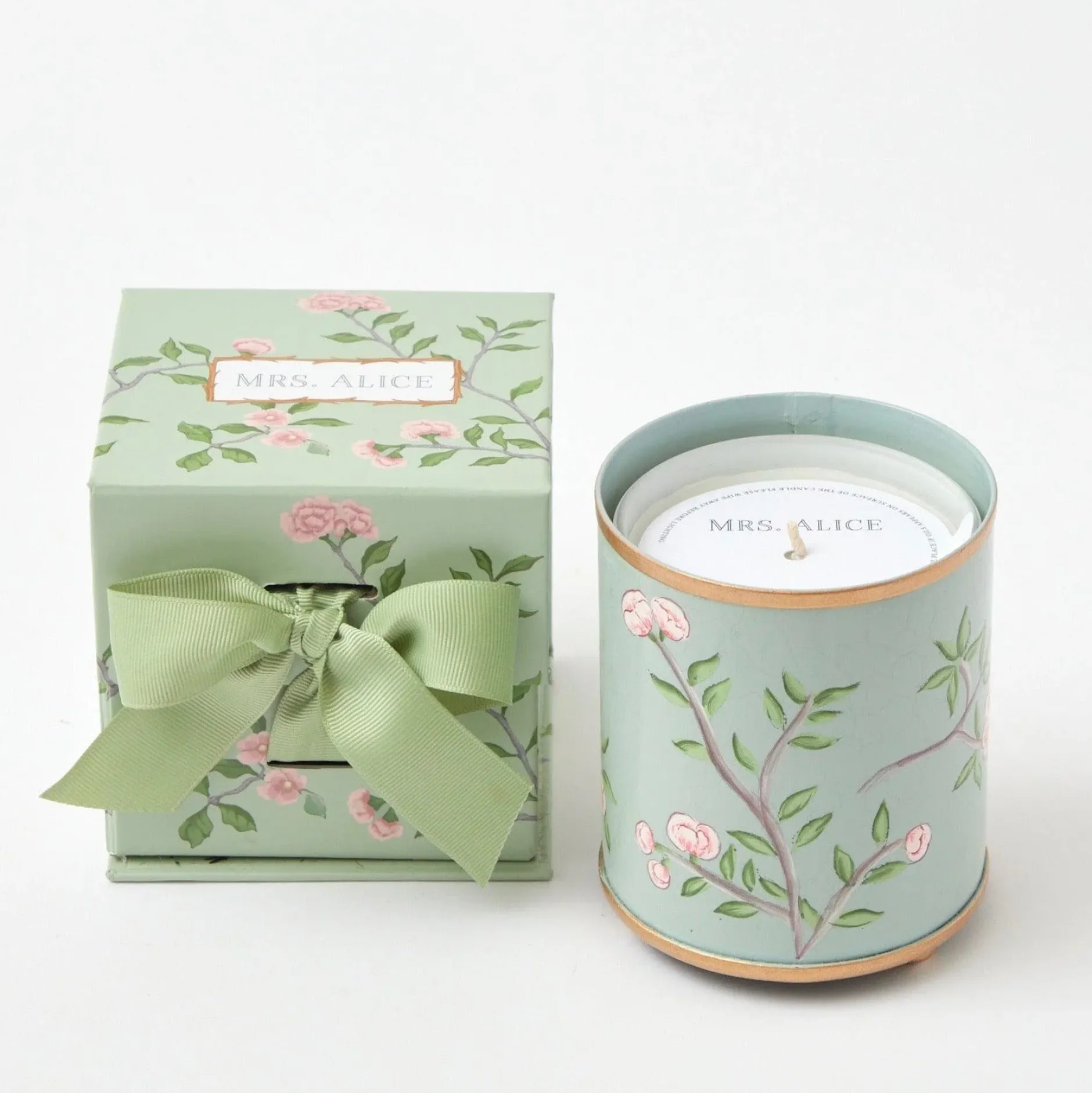 Discount Mrs. Alice Velvet Oak Tole Candle Pot
