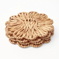 Best Mrs. Alice Water Hyacinth Placemats (Set Of 4)