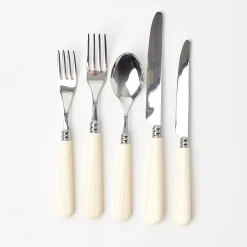 New Mrs. Alice White Ivory Cutlery (5 Piece)