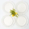 Mrs. Alice White Lace Dinner Plates (Set Of 4)