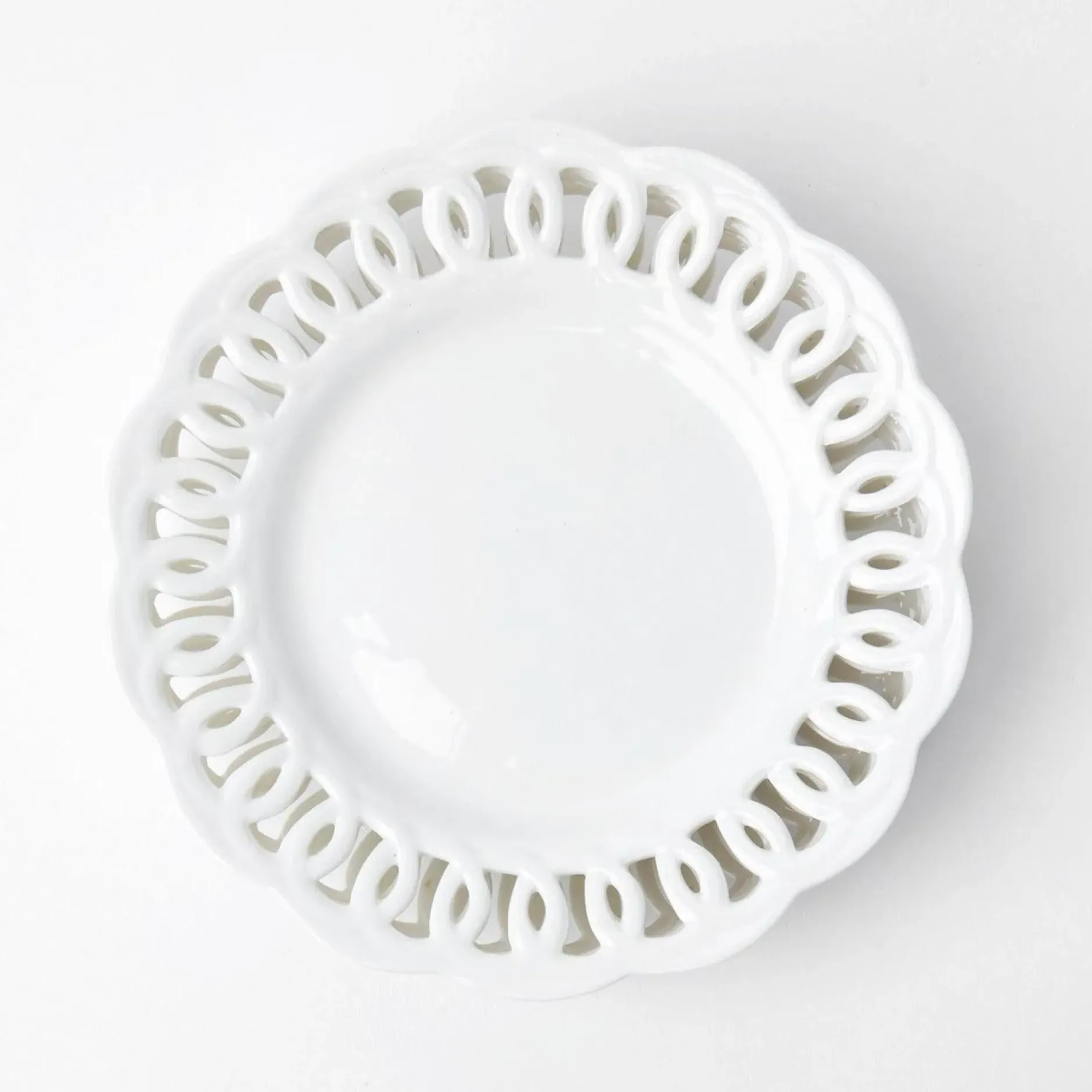 Online Mrs. Alice White Lace Dinner Plates (Set Of 4)