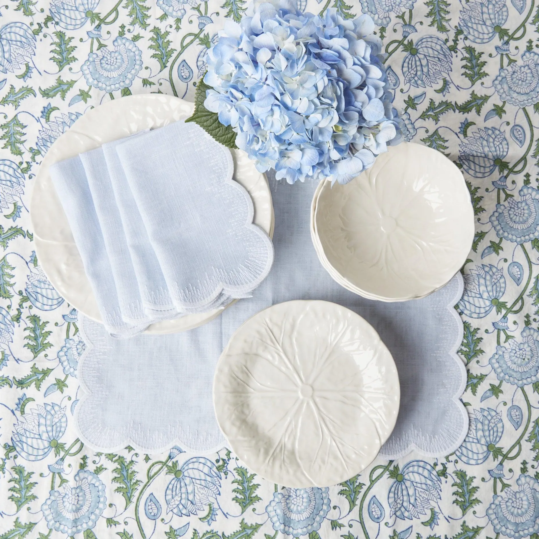 Clearance Mrs. Alice White Lettuce Dinner Plate