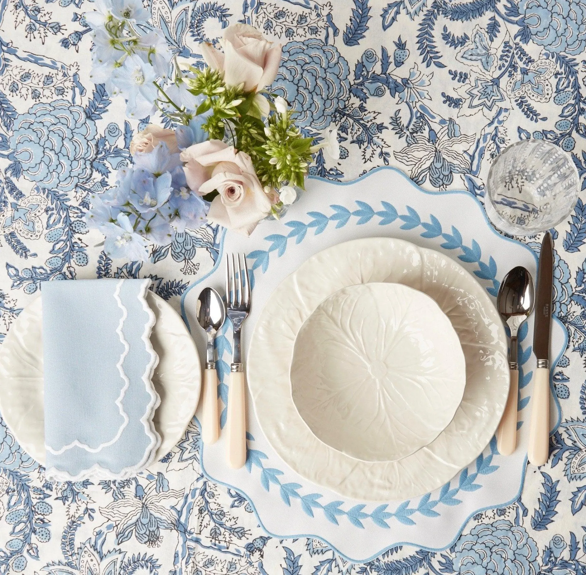 Clearance Mrs. Alice White Lettuce Dinner Plate