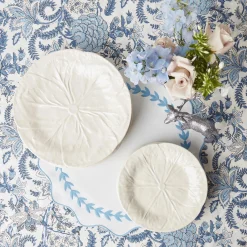 Clearance Mrs. Alice White Lettuce Dinner Plate