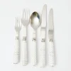 Clearance Mrs. Alice White Rattan Cutlery (5 Piece)