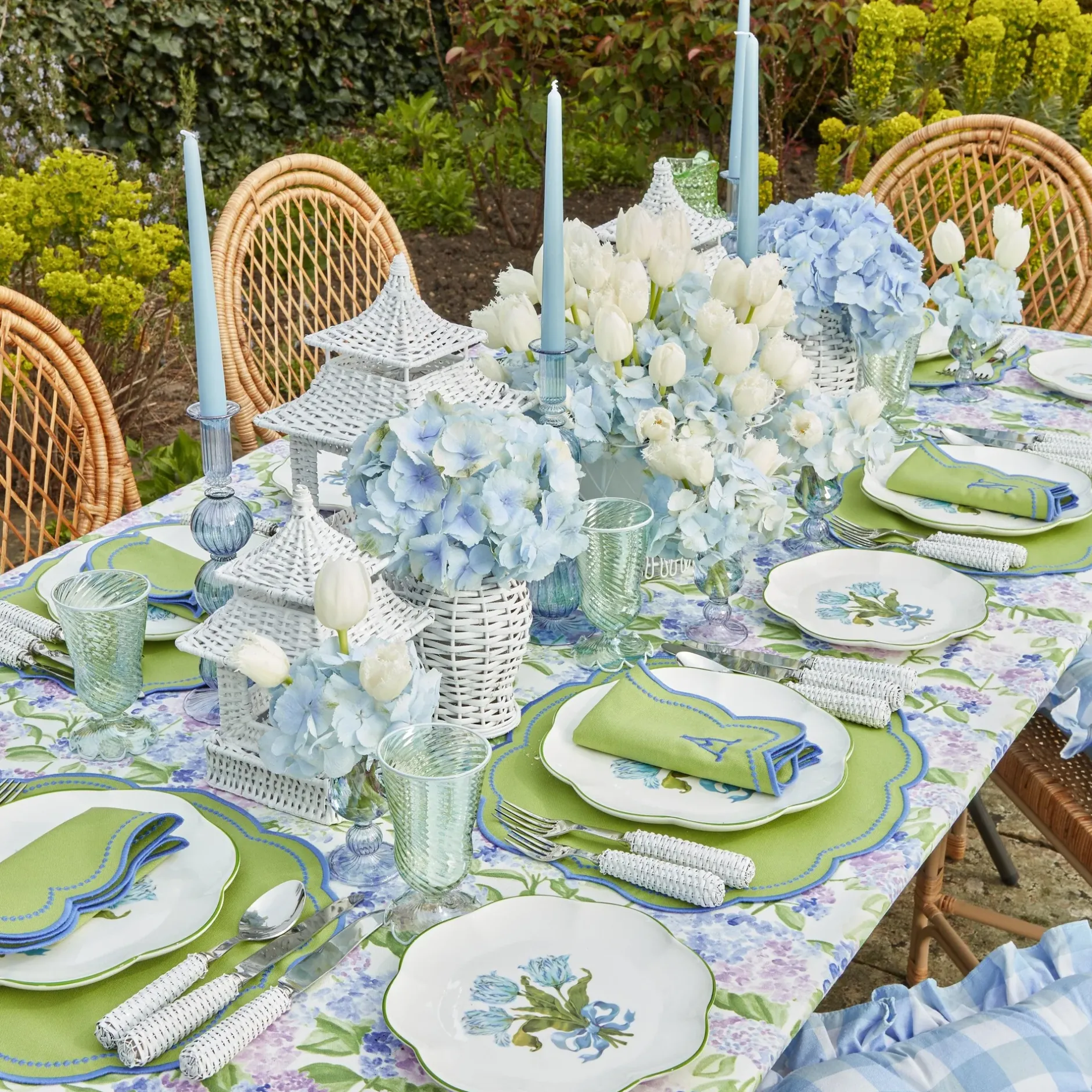 Discount Mrs. Alice White Rattan Decoration Set