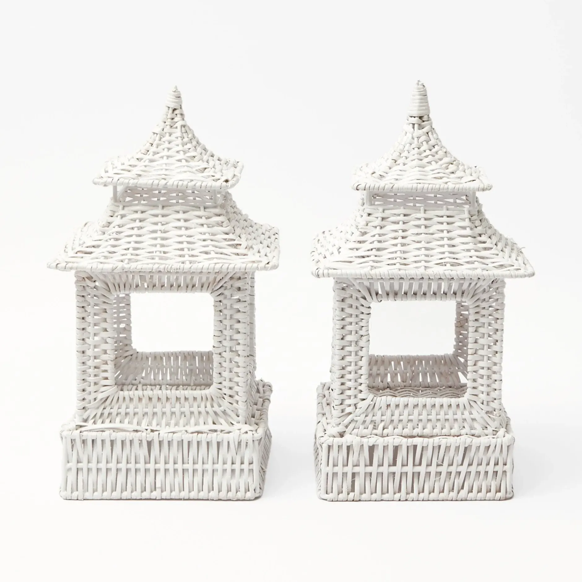 Discount Mrs. Alice White Rattan Decoration Set