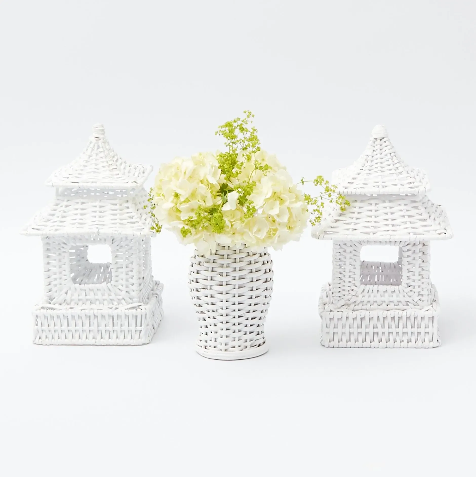 Discount Mrs. Alice White Rattan Decoration Set