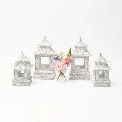 Discount Mrs. Alice White Rattan Decoration Set