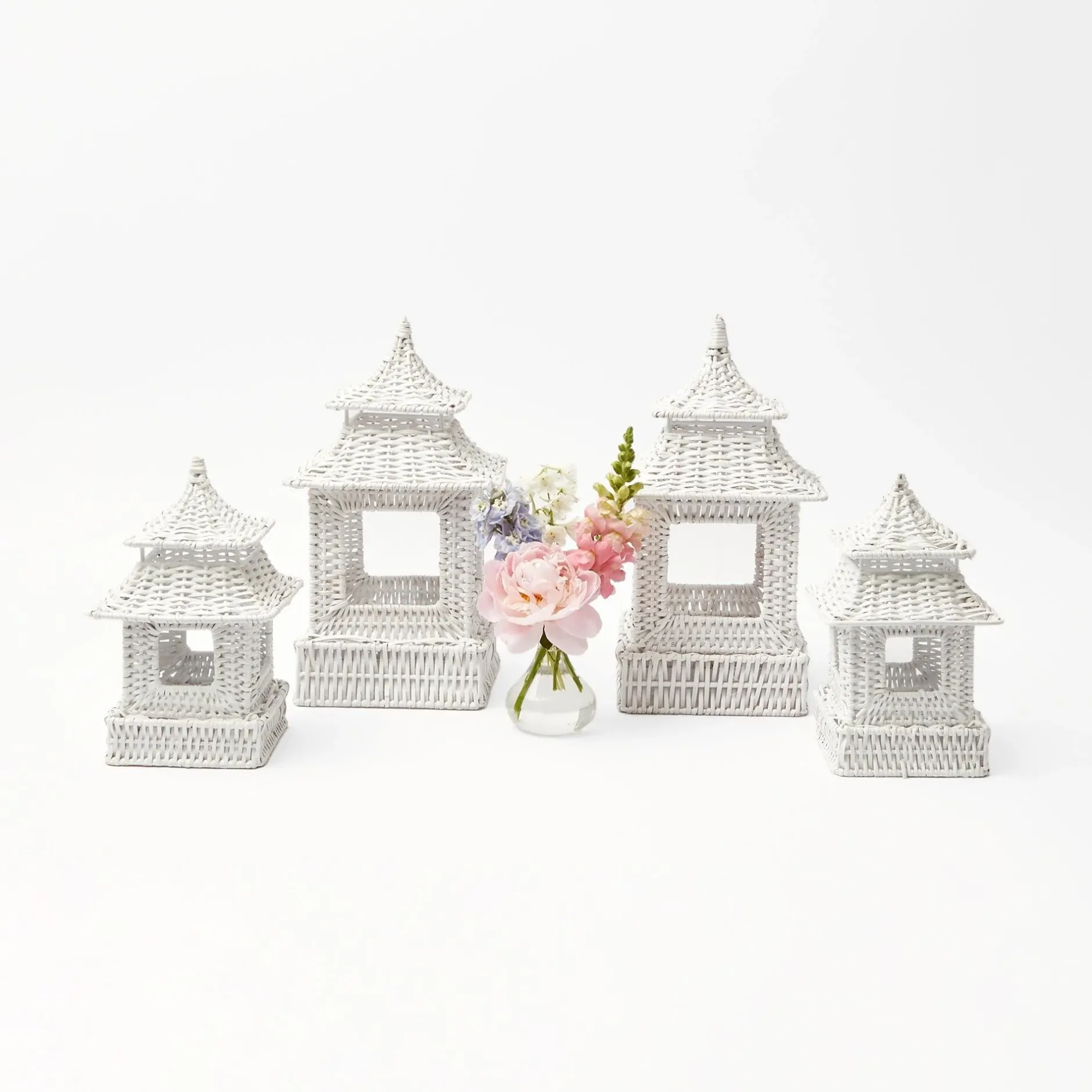 Discount Mrs. Alice White Rattan Decoration Set