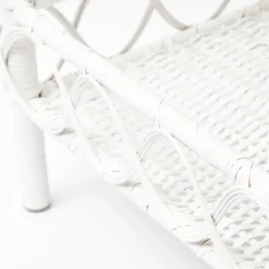 Sale Mrs. Alice White Rattan Outdoor Side Table