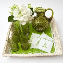 Best Mrs. Alice White Rattan Tray