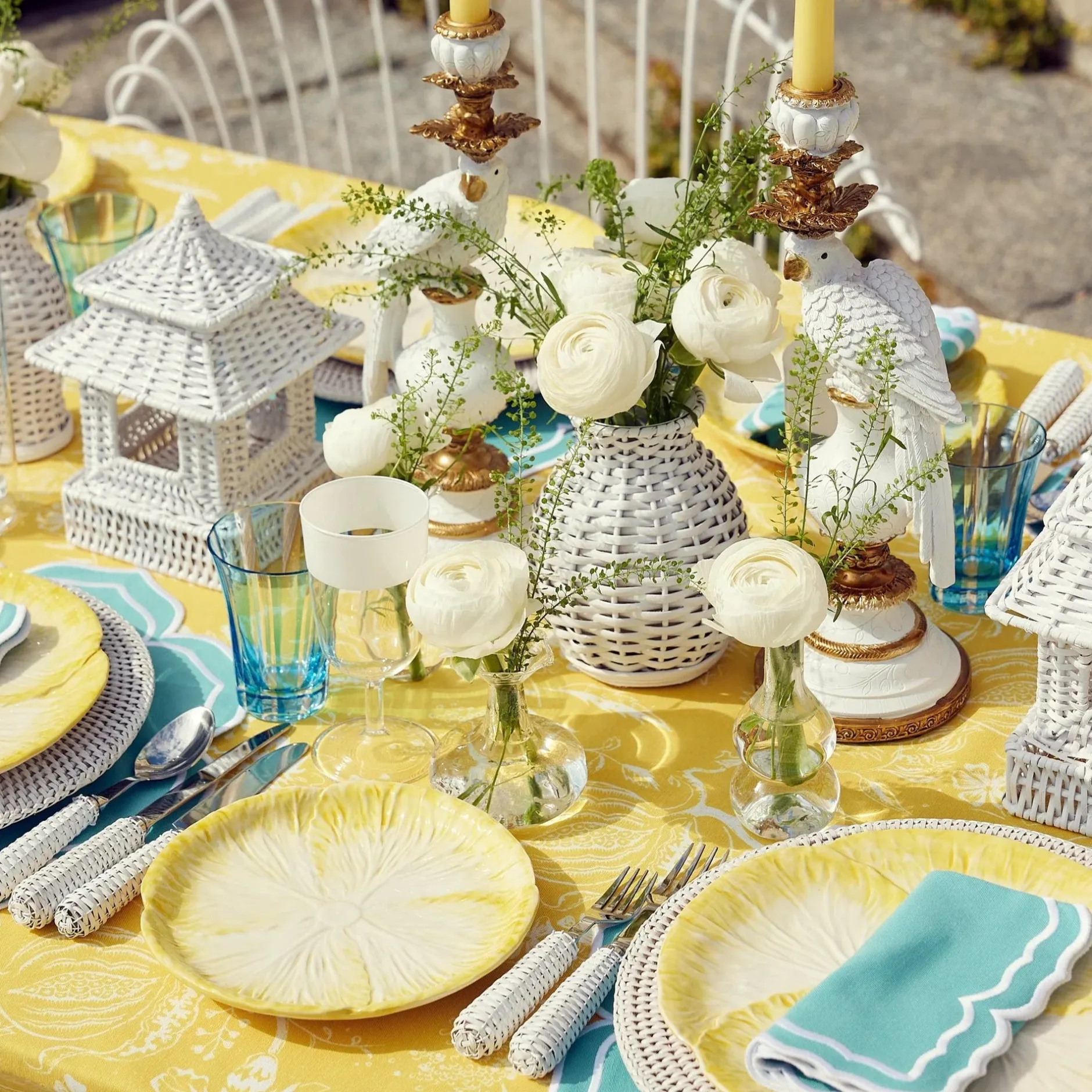 Online Mrs. Alice Yellow Capri Lettuce Starter Plate