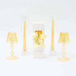 Outlet Mrs. Alice Yellow Melograno Candlescape