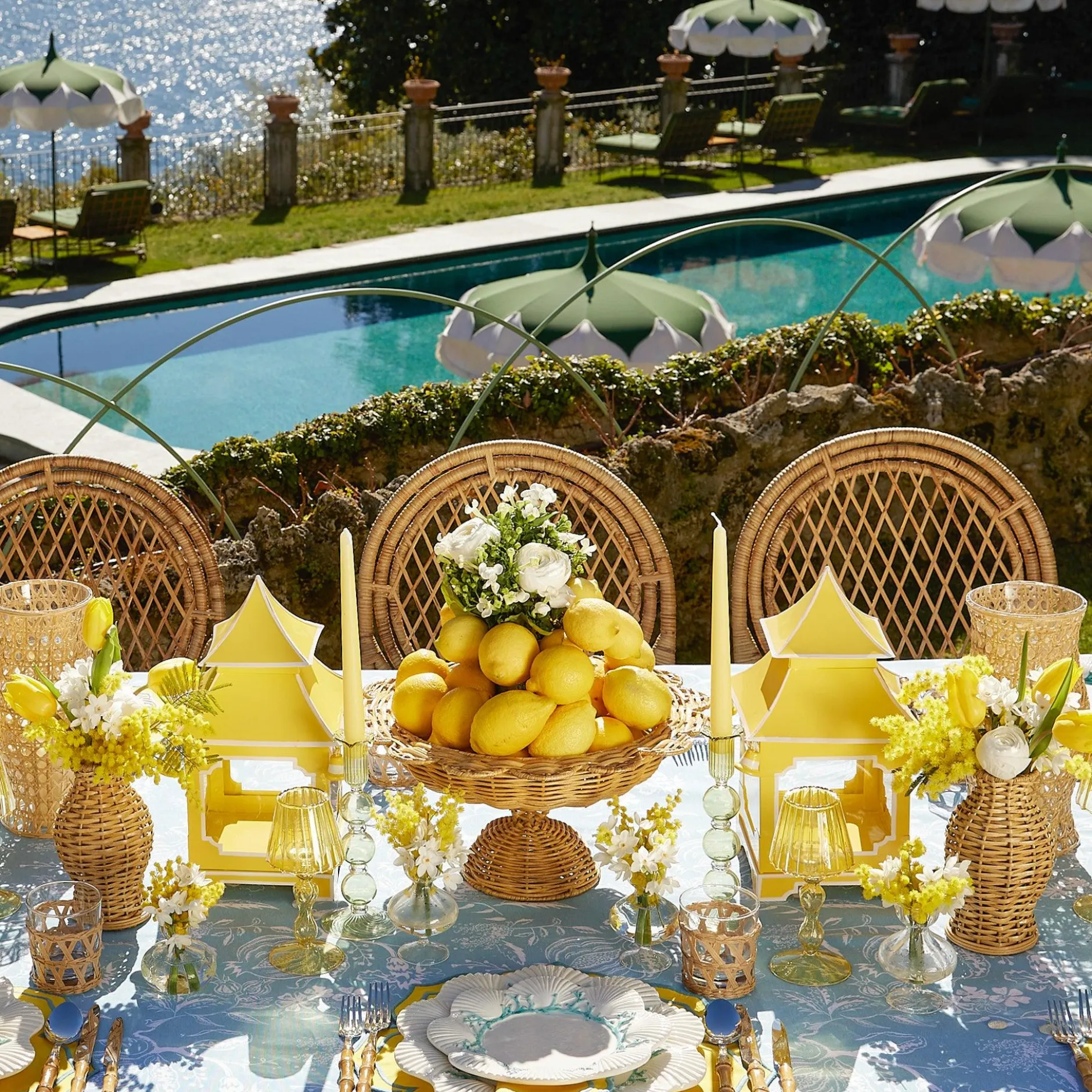 Sale Mrs. Alice Yellow Pagoda Lantern