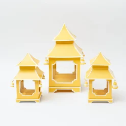 New Mrs. Alice Yellow Pagoda Lantern