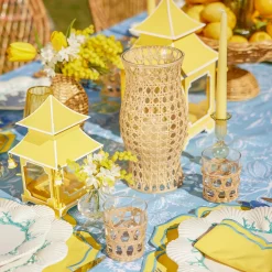 Sale Mrs. Alice Yellow Pagoda Lantern Set